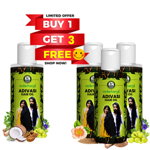 Vedacharya Adivasi hair oil Pack of 4