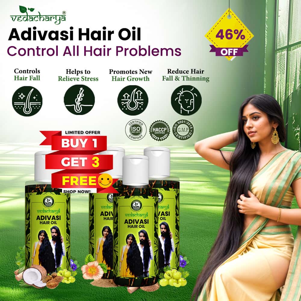 Vedacharya Adivasi hair oil