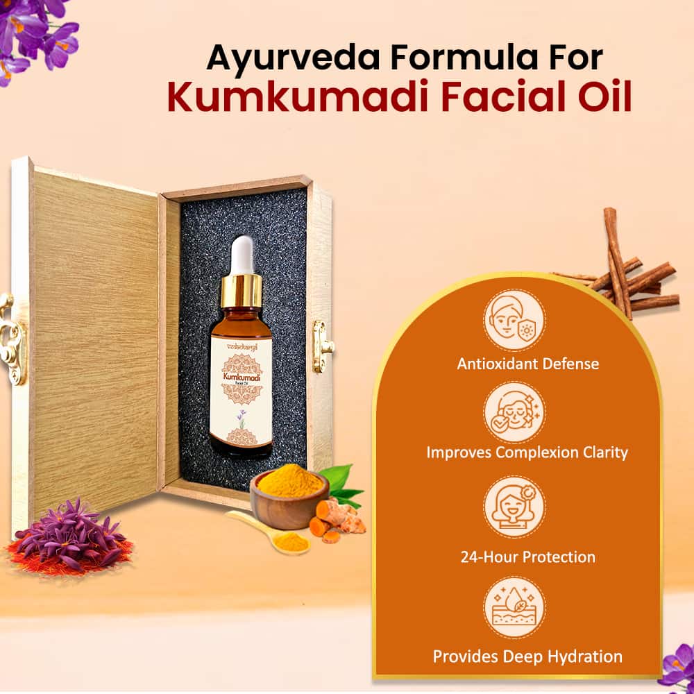 Vedacharya Kumkumadi Facial Oil