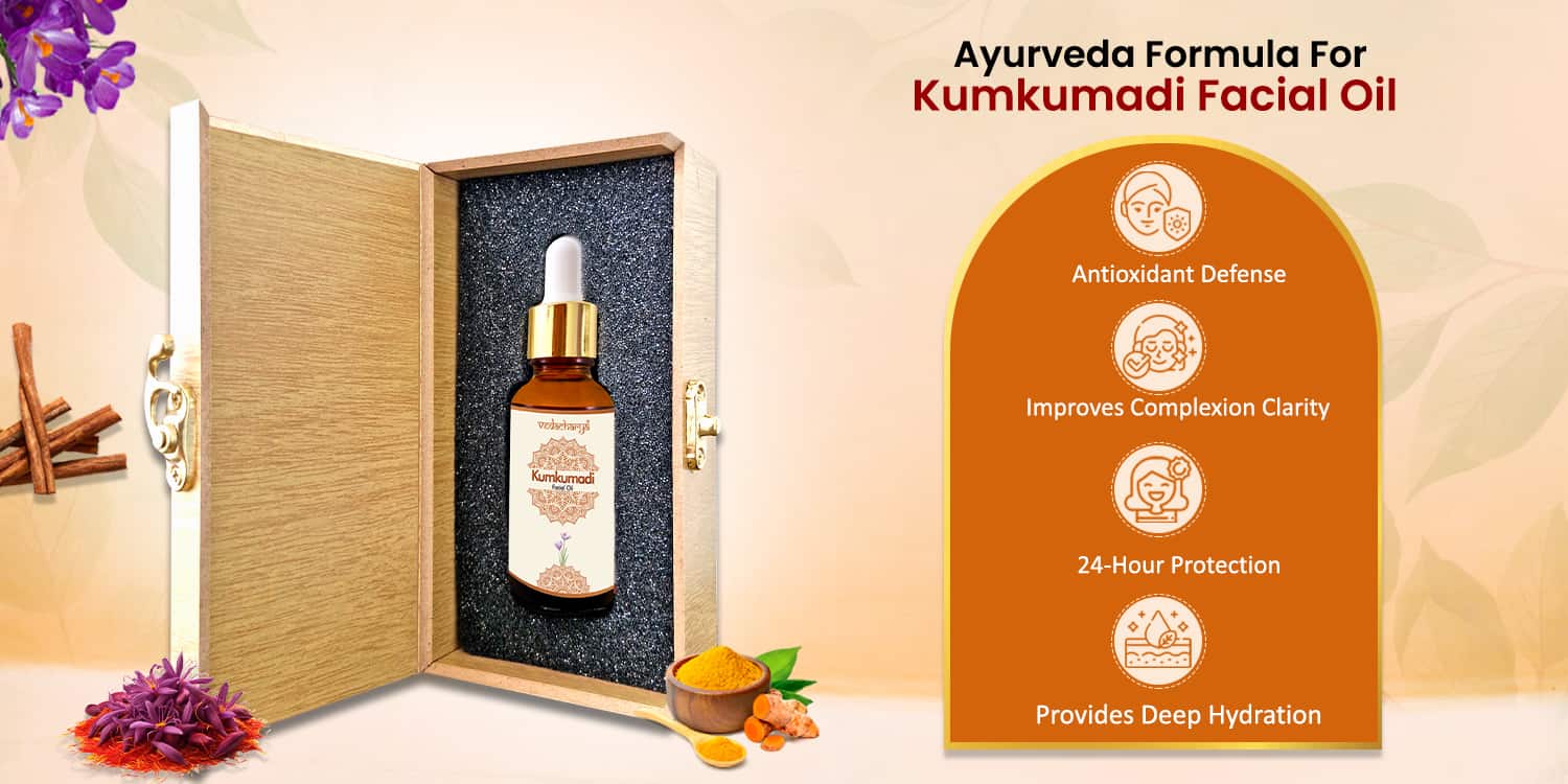 Vedacharya Kumkumadi Facial Oil