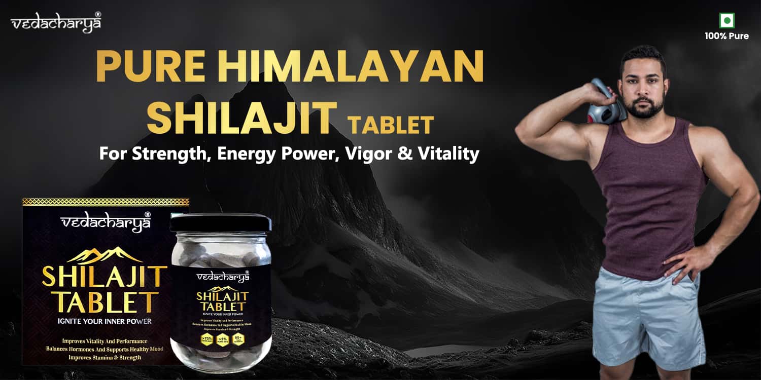 Vedacharya Shilajit Tablets