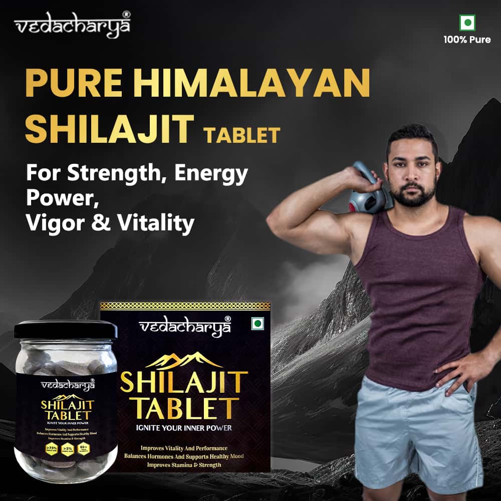 Vedacharya Shilajit Tablets